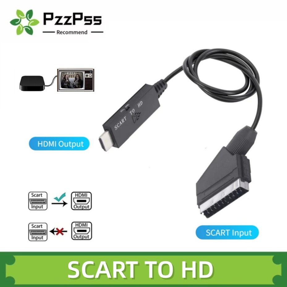 Scart To Hdmi - 1M Scart to HDMI Converter Scart