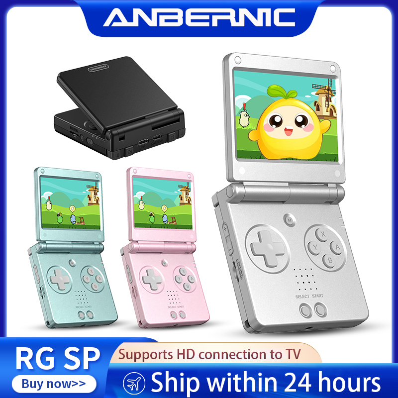 Retro Gaming Emulator - Anbernic RGSP Flip Retro Handheld Game