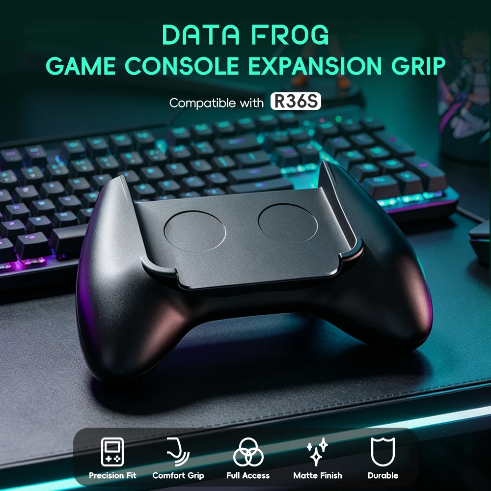 Retro Gaming Pro - Data Frog R36S Game Grip Ergonomic