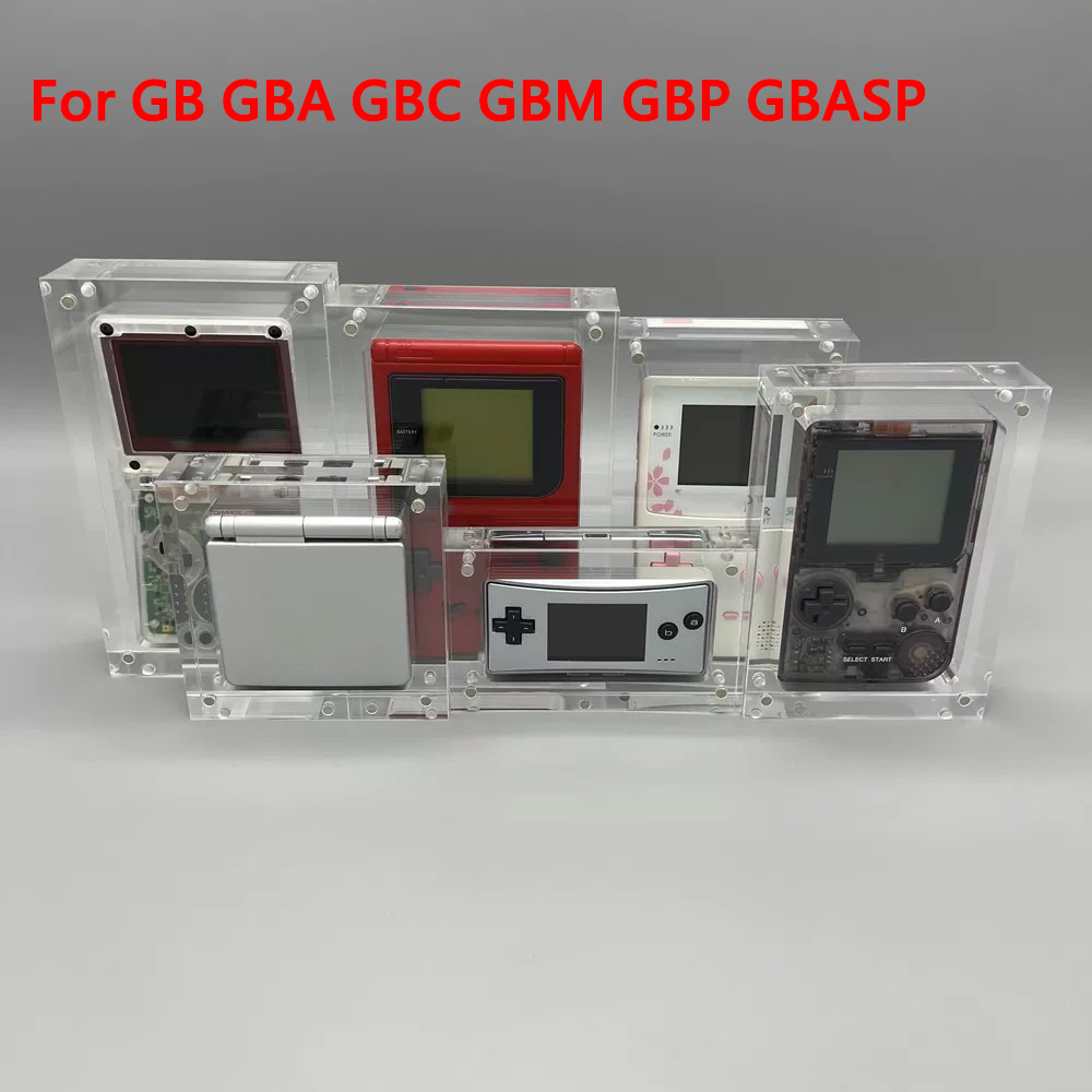 Game Boy Cartridge Holder - 1pc Acrylic Box Display Protection Case