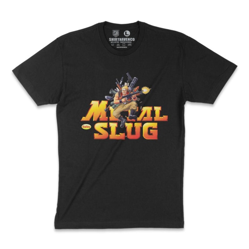 00012810#A-Metal Slug Tshirt | - Gaming Retro Arcade recension och pris