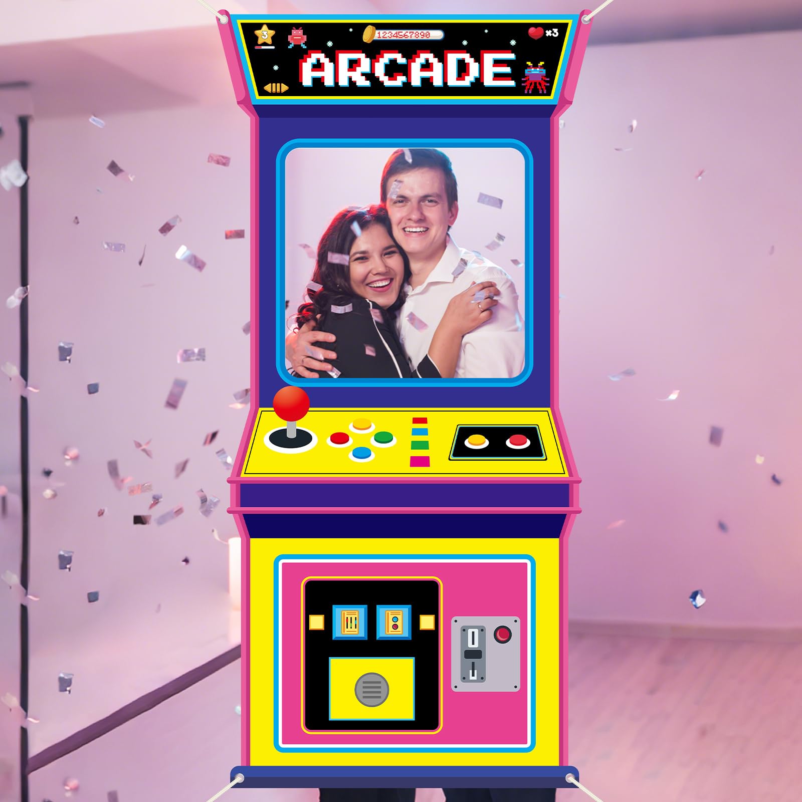 Retro Video Gaming Fabric Arca - Gaming Retro Arcade recension och pris