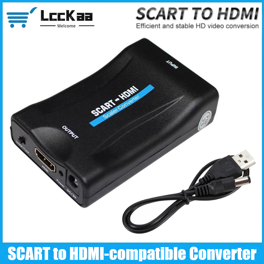 SCART To HDMI-compatible Conve - Scart To Hdmi recension och pris