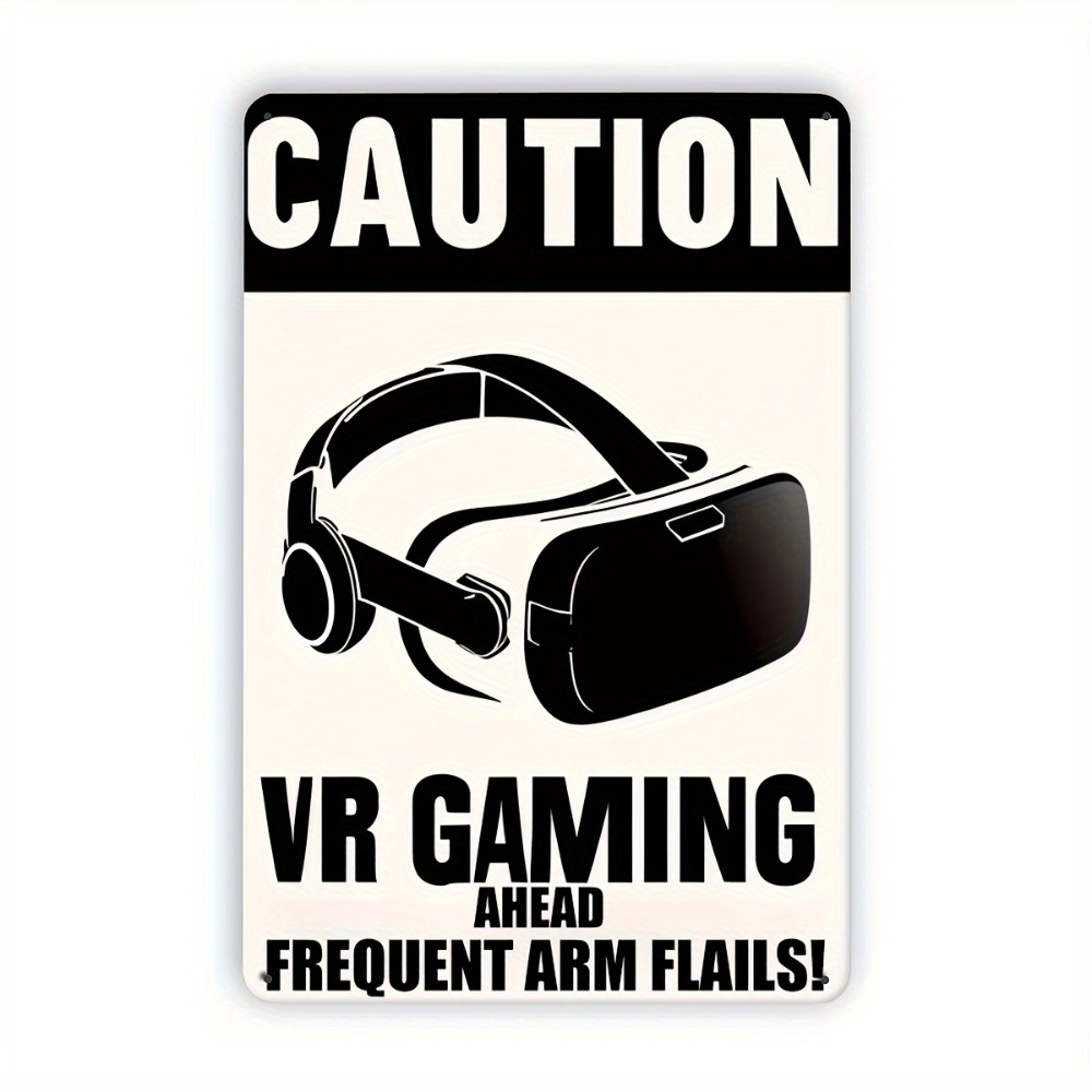 1PC Caution VR Gaming Metal Ti - Retro Gaming In Vr recension och pris