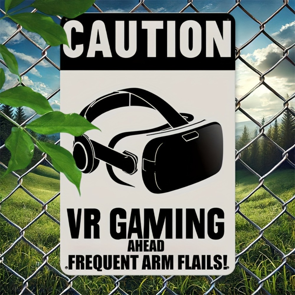 1PC Caution VR Gaming Metal Ti - Retro Gaming In Vr recension och pris