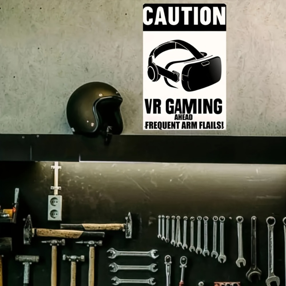 1PC Caution VR Gaming Metal Ti - Retro Gaming In Vr recension och pris