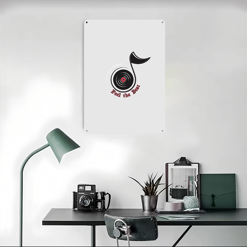 Music Logo - Feel the Beat Pos - Retro Gaming Logo recension och pris