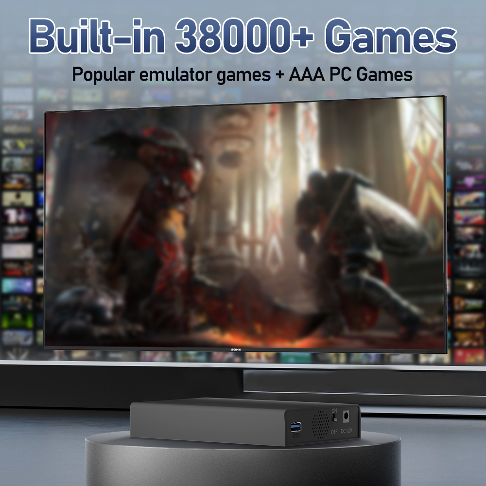 MIX 500GB 3 System in 1 Extern - Retro Gaming Hard Drive recension och pris