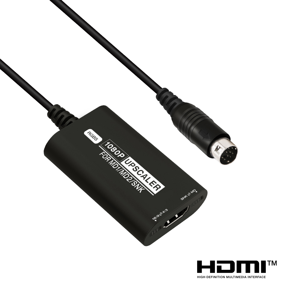 RGBS Upscaler For SEGA MD1 MD2 - Retro Gaming Hard Drive recension och pris