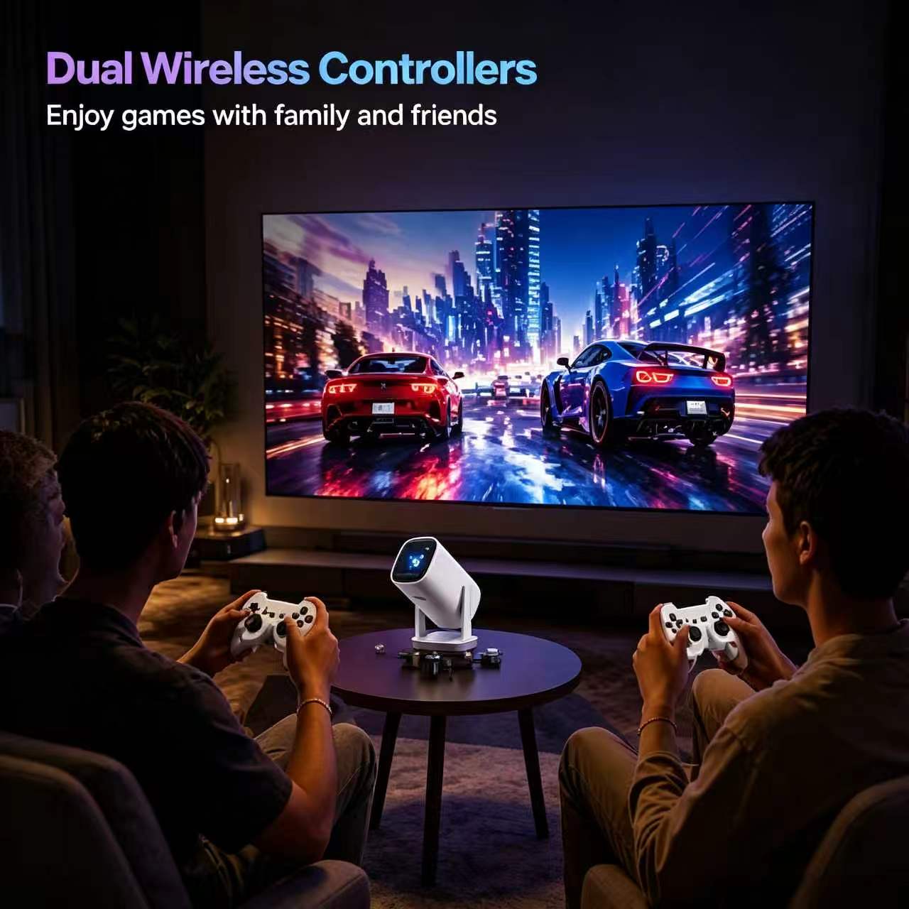 LINGLAN P30MAX 4K LED Short Th - Retro Gaming With Projector recension och pris