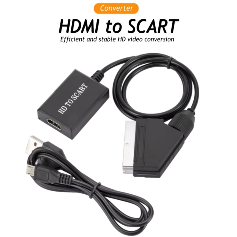 SCART Video and Audio Amplifie - Scart To Hdmi recension och pris