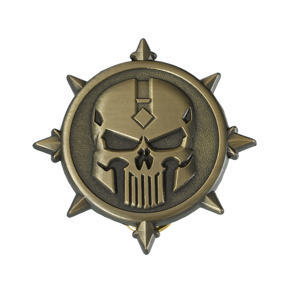 Warhammer 40,000 Logo Badge Sc - Retro Gaming Logo recension och pris