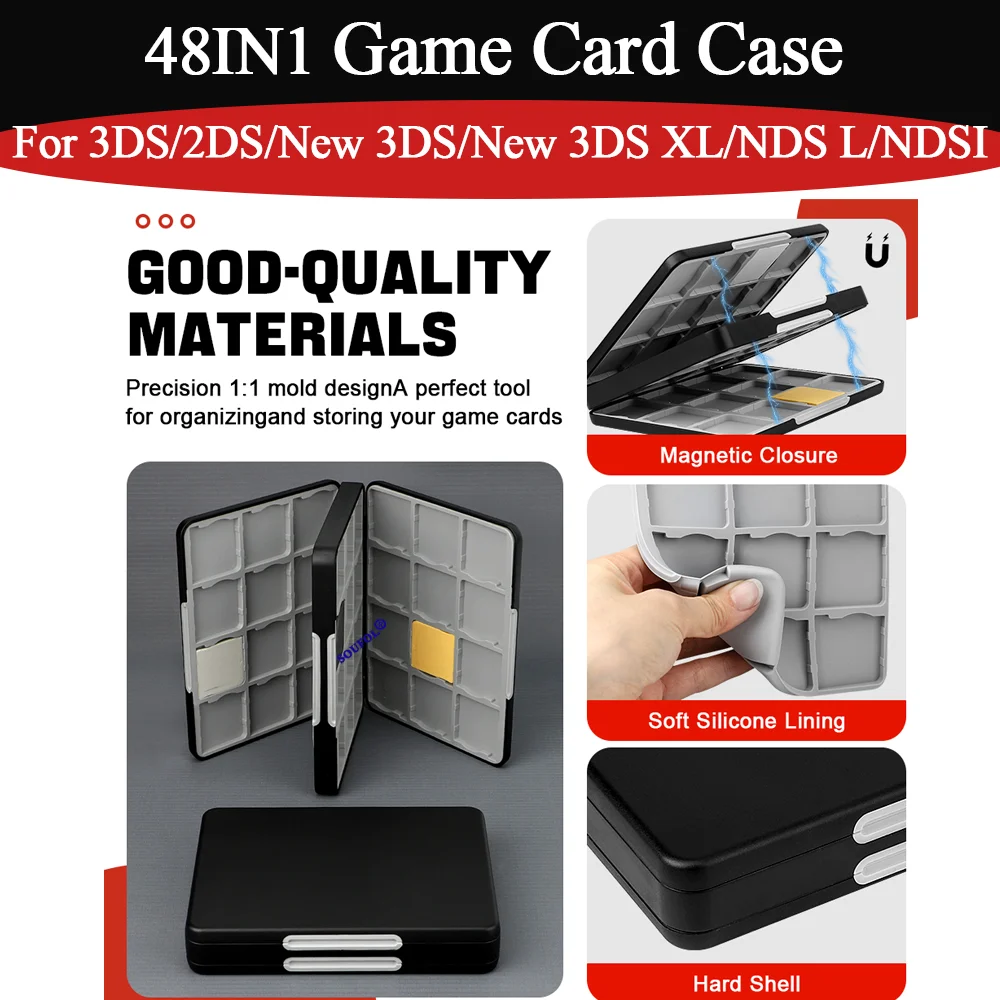 2026 New For 3DS 48IN1 Portabl - Game Boy Cartridge Holder recension och pris