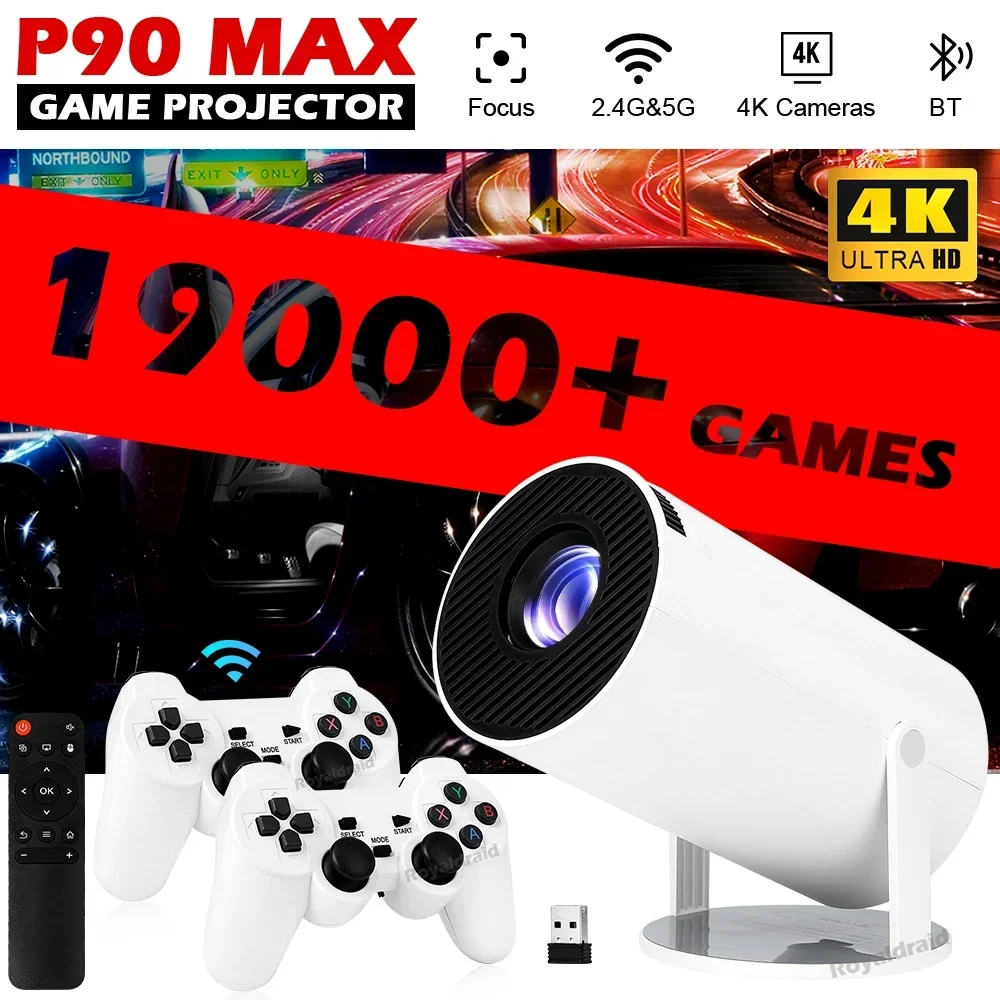P90 Max Portable Smart Gaming  - Retro Gaming With Projector recension och pris
