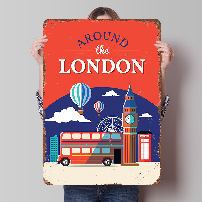 Around the London Travel Metal - Retro Gaming In London recension och pris