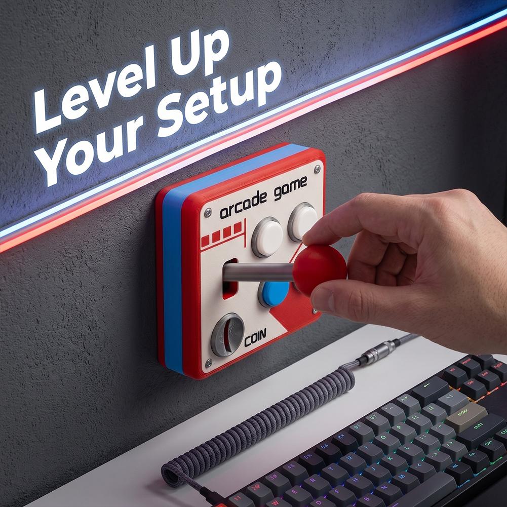 3D Printed Retro Arcade Switch - Gaming Retro Arcade recension och pris