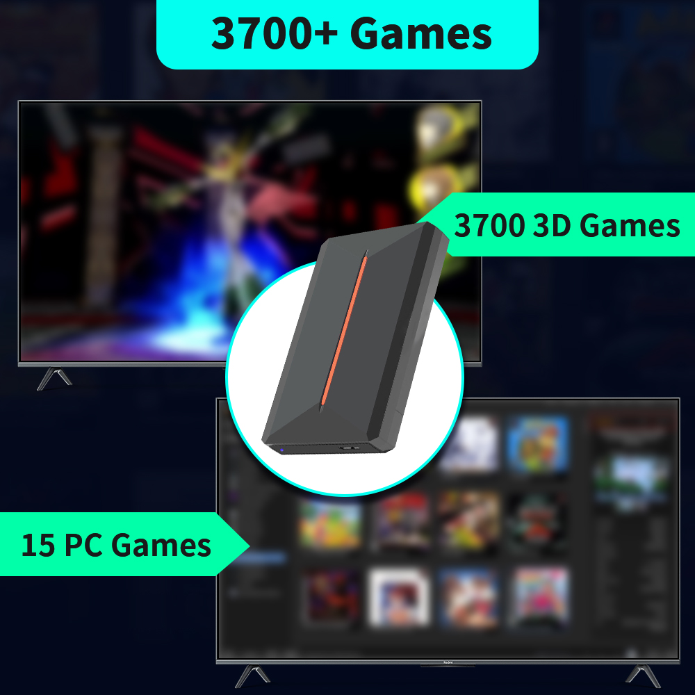 500GB Gaming HDD Launchbox OS  - Retro Gaming Hard Drive recension och pris