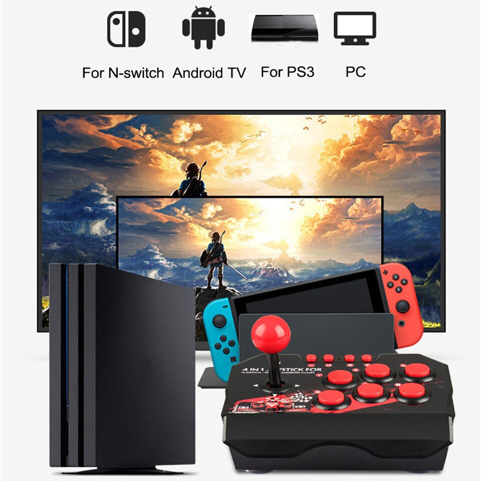 GAMINJA NS002 4 In 1 Retro Arc - Retro Gaming Raspberry Pi recension och pris
