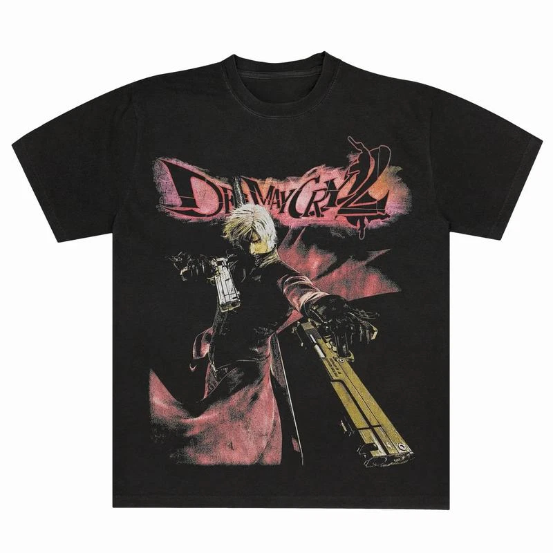 Devil May Cry 2 Dante T-shirt  - Retro Gaming T Shirts recension och pris