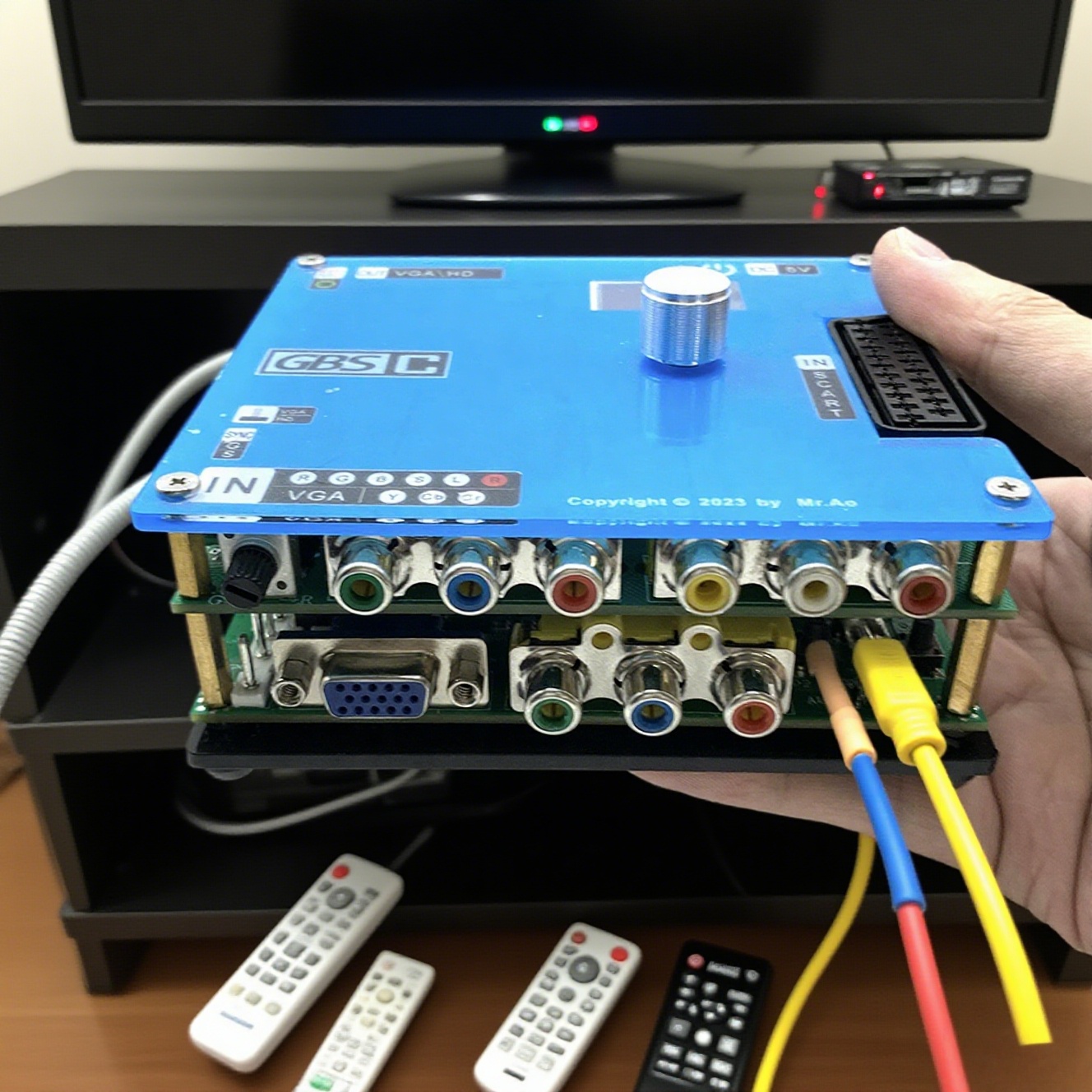 GBS Control Video Game Signal  - Scart To Hdmi recension och pris