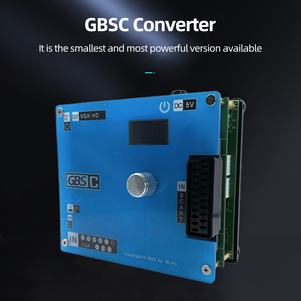 GBS Control Video Game Signal  - Scart To Hdmi recension och pris
