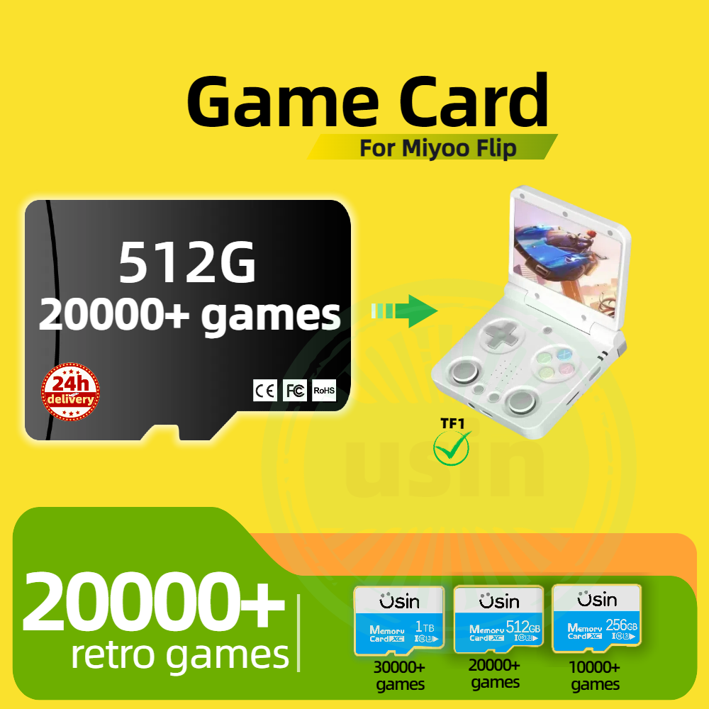 Game Card For Miyoo Flip 30000 - Retro Gaming Pro recension och pris