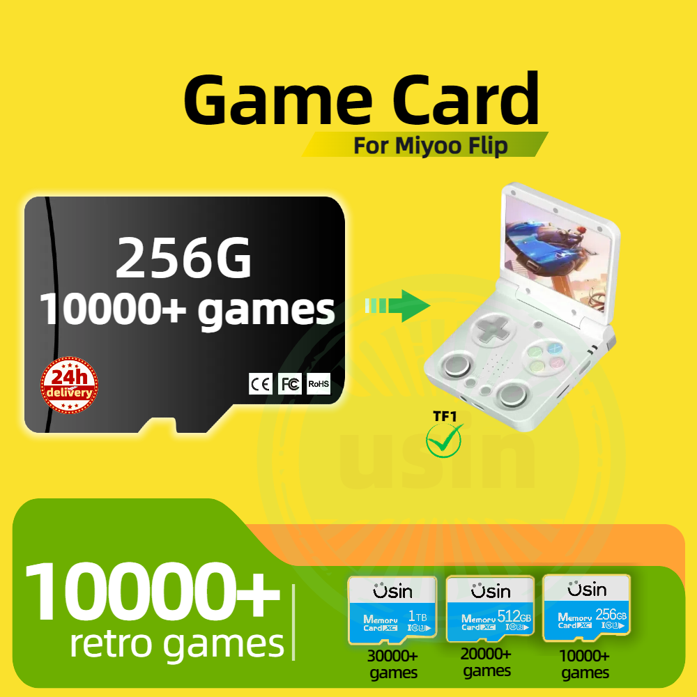 Game Card For Miyoo Flip 30000 - Retro Gaming Pro recension och pris