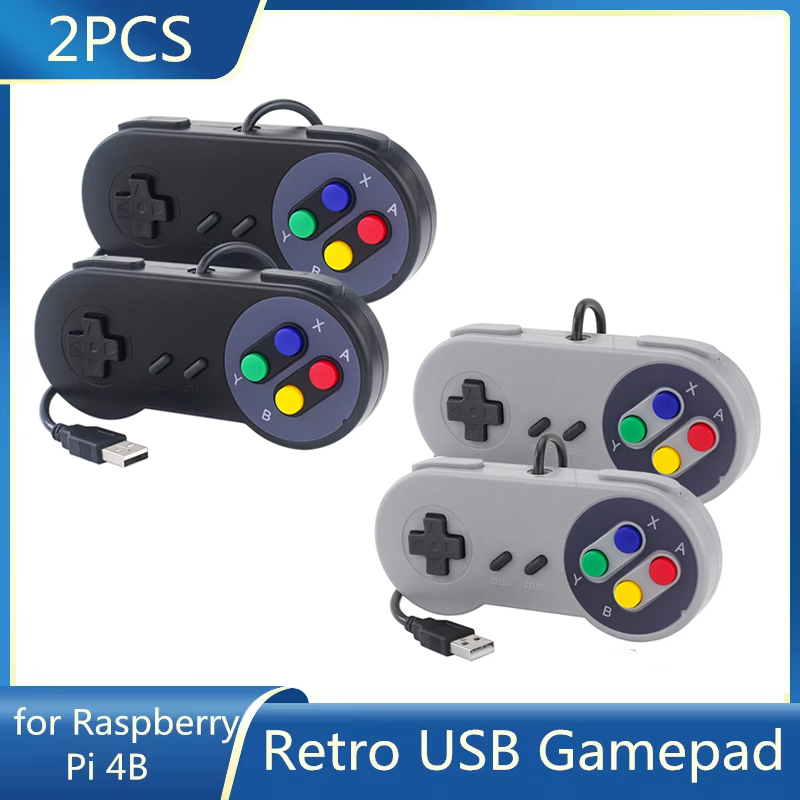 2PCs USB Gamepad Retro Gaming  - Retro Gaming Raspberry Pi recension och pris
