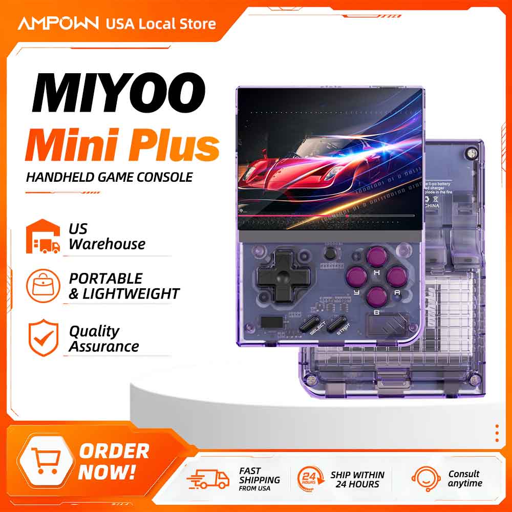 Miyoo Mini+ Retro Handheld Gam - Retro Gaming Emulator recension och pris