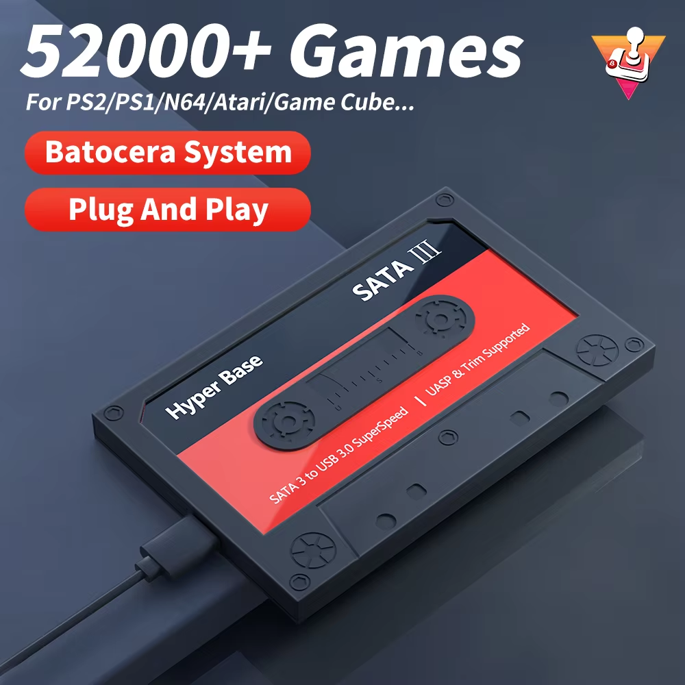 Batocera 500G/2T Retro Game Ha - Retro Gaming Hard Drive recension och pris
