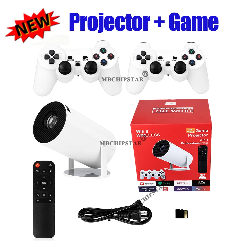 H90PRO 4K Gaming Projector 190 - Retro Gaming With Projector recension och pris