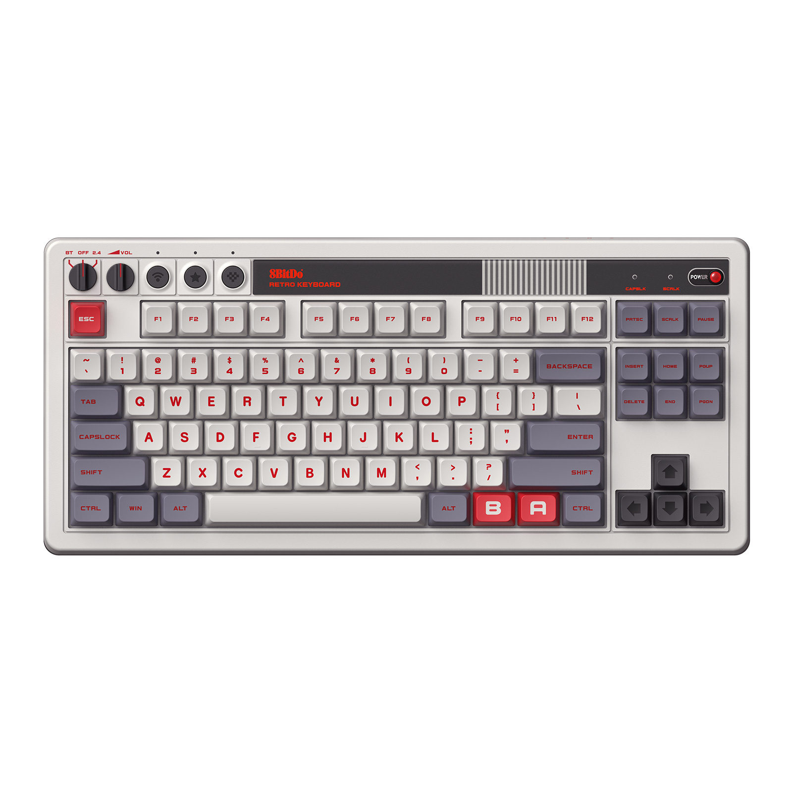 8Bitdo Retro Mechanical Keyboa - Retro Gaming For Windows recension och pris