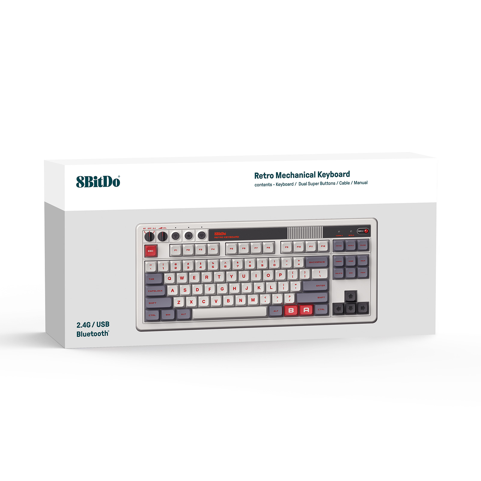 8Bitdo Retro Mechanical Keyboa - Retro Gaming For Windows recension och pris