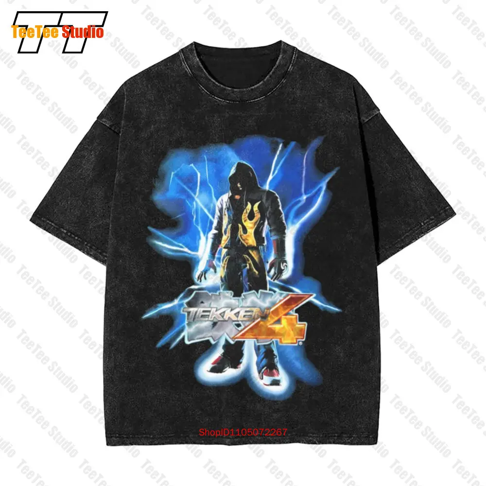 Vintage Tekken 4 Namco Promo A - Retro Gaming T Shirts recension och pris