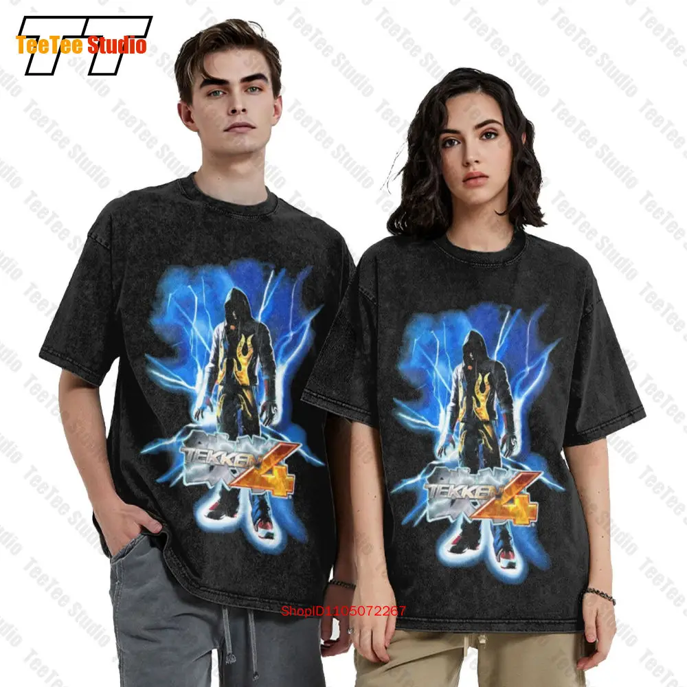 Vintage Tekken 4 Namco Promo A - Retro Gaming T Shirts recension och pris