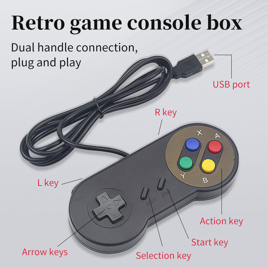 USB Retro Gamepad for PC NESPi - Retro Gaming For Windows recension och pris