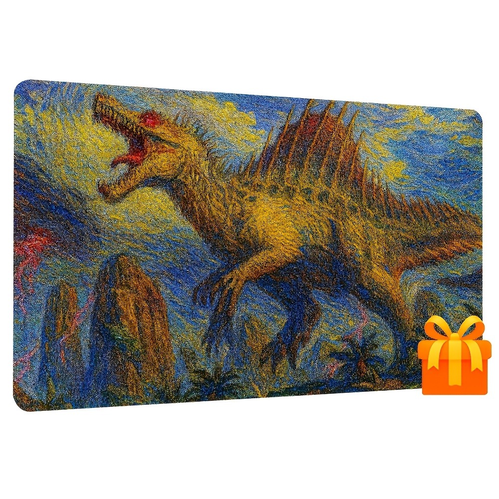 Retro Spinosaurus Playmat  Non - Mouse Gaming Retro recension och pris