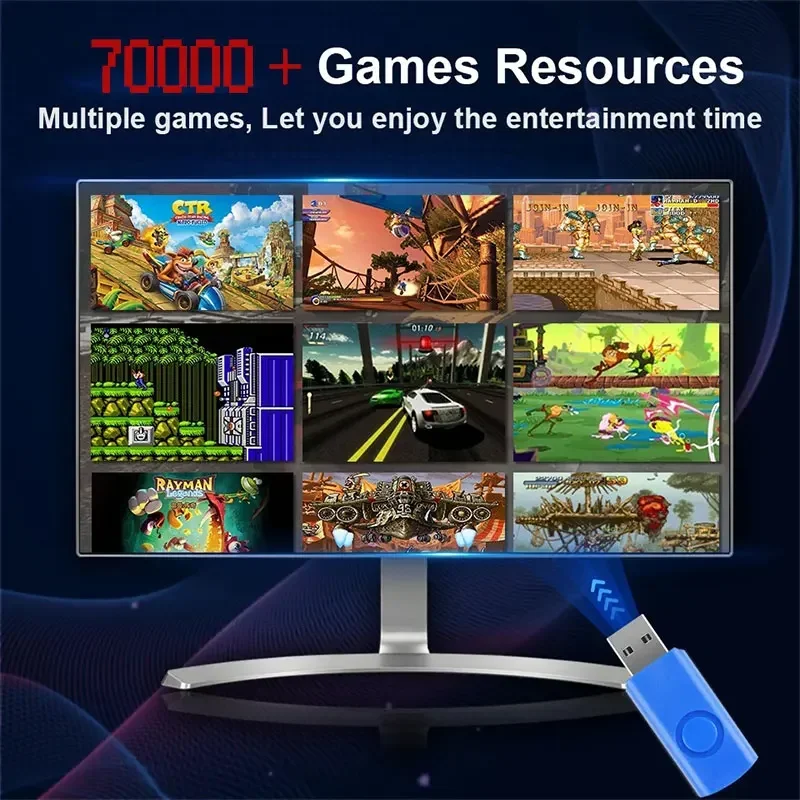 Retro Gaming Console 70000+ Ga - Retro Gaming For Windows recension och pris