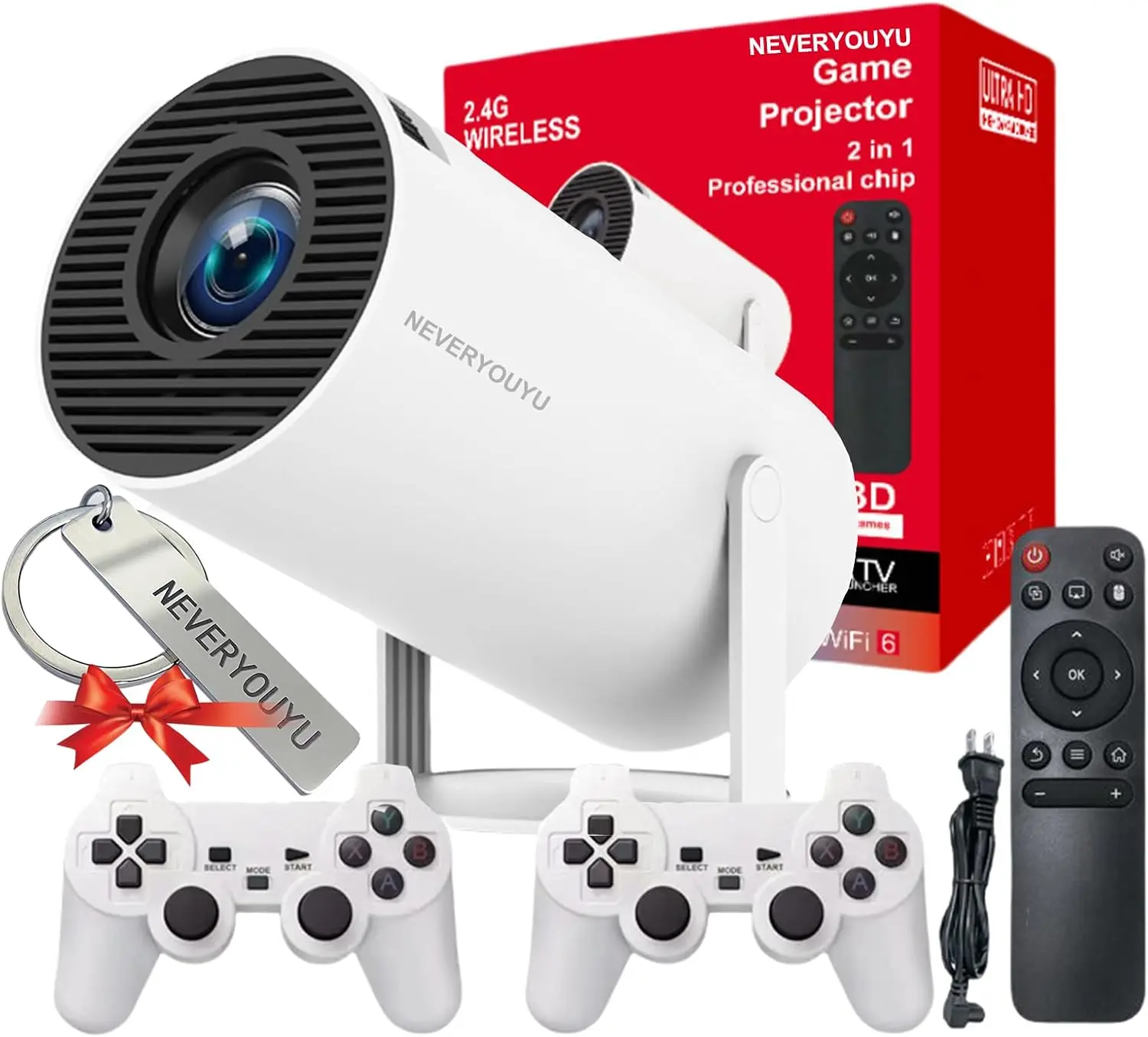 Arcade Vision Projector with G - Retro Gaming With Projector recension och pris