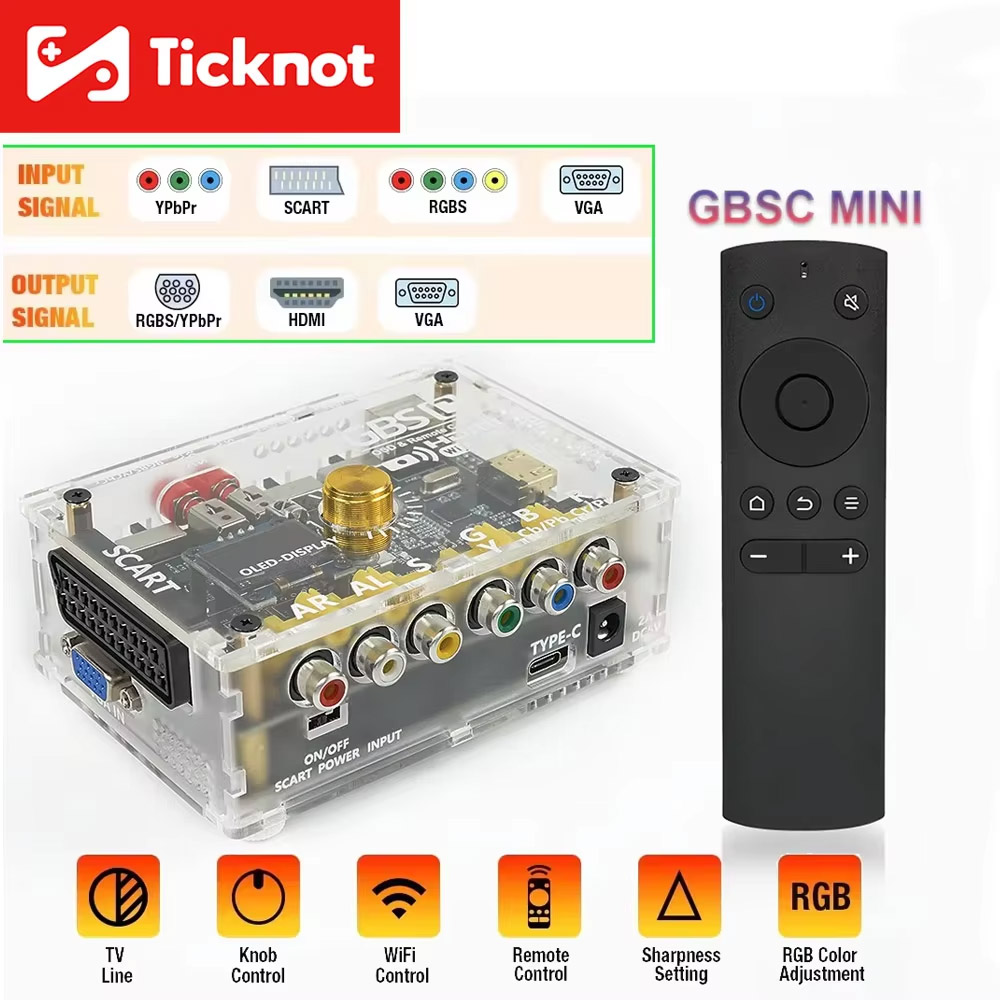 TicKnot GBS Control GBSC MINI  - Retro Gaming Hard Drive recension och pris