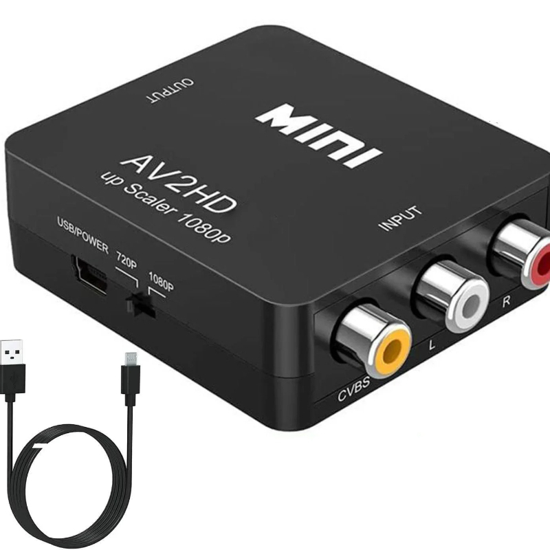 1080P Mini AV To HDMI Converte - Retro Gaming With Projector recension och pris