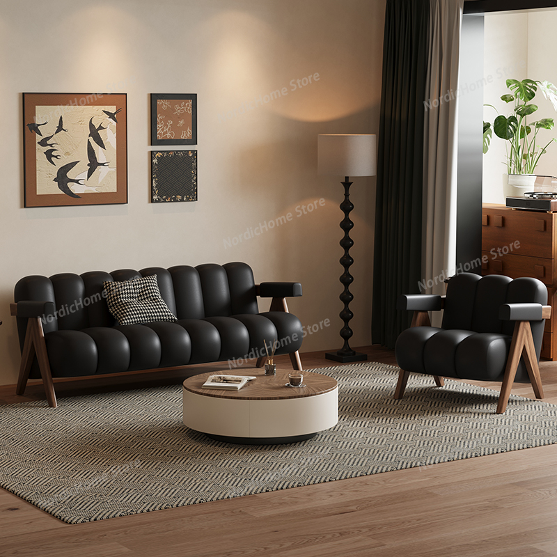 French Retro Sofas Black Livin - Retro Gaming Lounge recension och pris